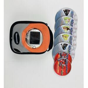 Yellow VideoNow Personal Video Player Hasbro Electronics 2004 - 6 discs included